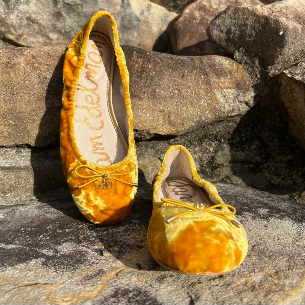 Sam Edelman | Crushed Velvet Flat | 7M